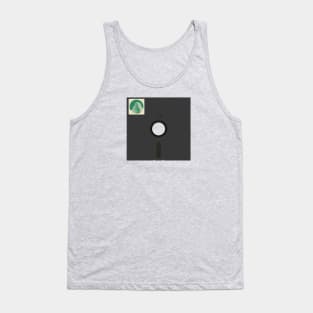 Retro PC Gamer 8in Floppy Tank Top